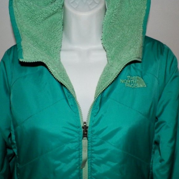 Girl's XL 18 The North Face Perseus Reversible Nylon Sherpa Fleece Jacket - Picture 2 of 15